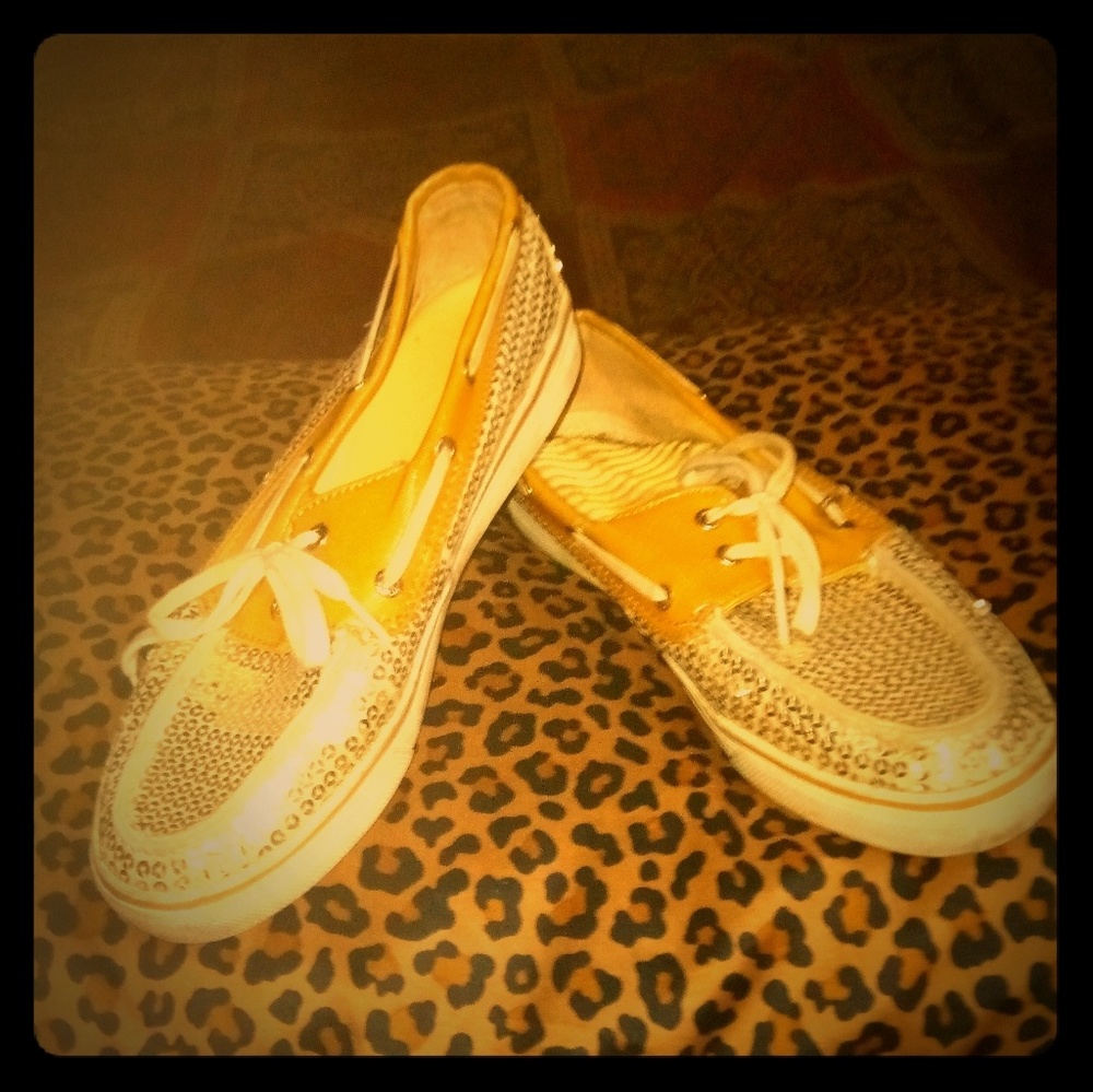 Sparkly Sperry's!